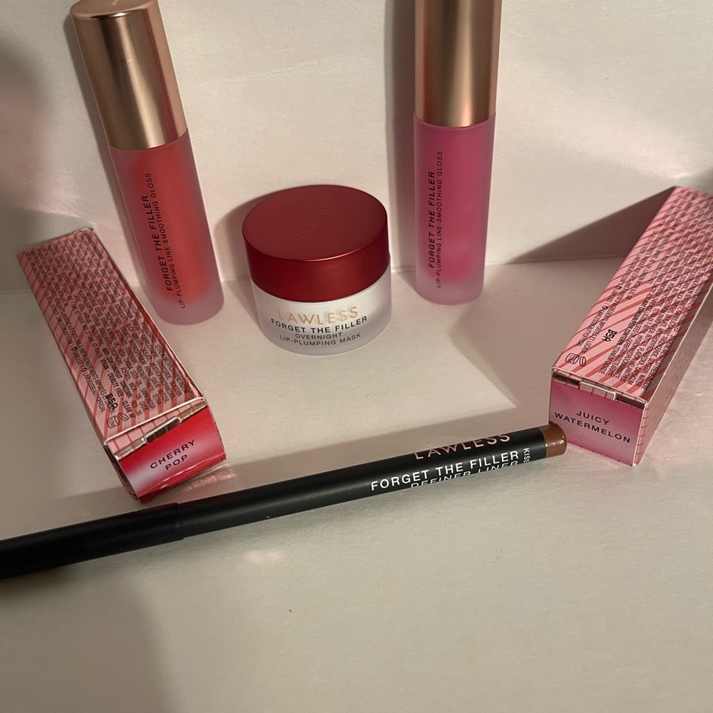 LAWLESS Lip Plumping Collection in Pink Hues